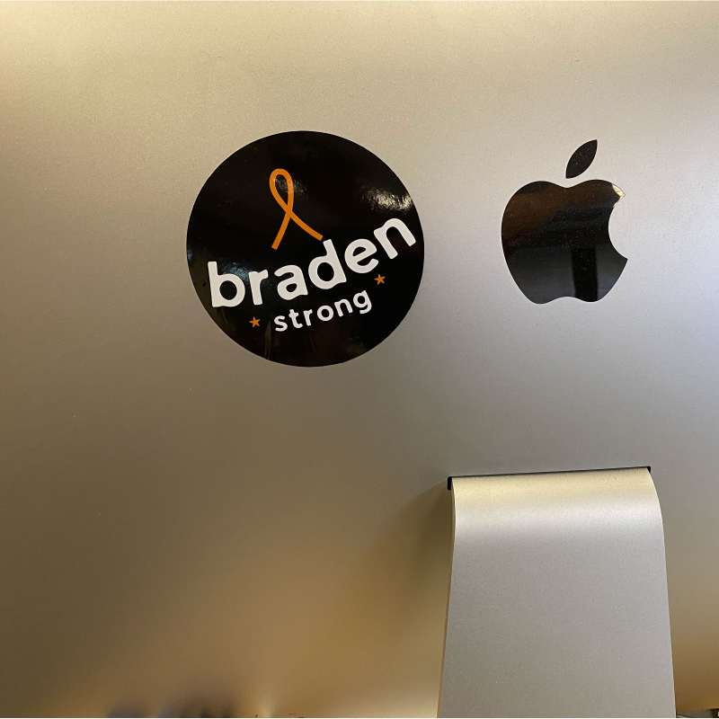 Braden Strong 4-inch Vinyl Decal